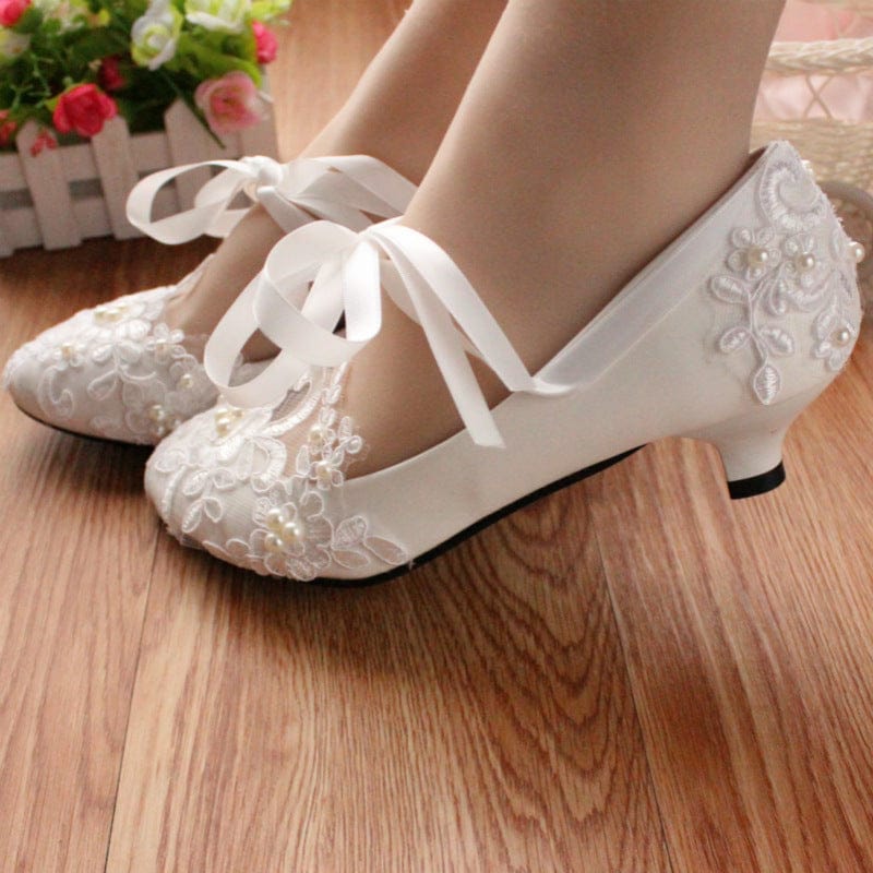 Retro Platform Casual Shoes Lace Up Single Shoes Women